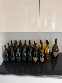 bottiglie champagne vuote