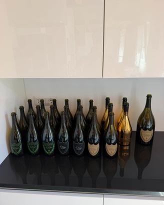 bottiglie champagne vuote