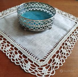 Sottobottiglia in argento 800