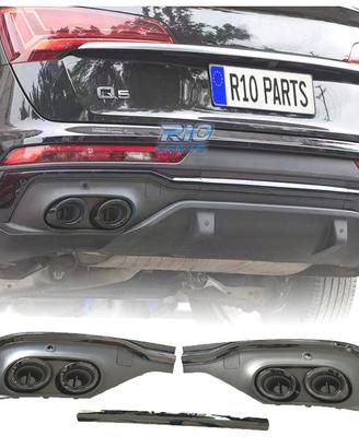DIFFUSORE AUDI Q5 S LINE 20- LOOK SQ5 COUPE NERO