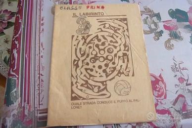 Il Labirinto gioco con i Puffi vintage