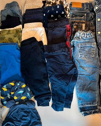 Abbigliamento bimbo 20pz 9/12 mesi