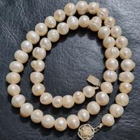 Collana di perle di acqua dolce vintage 45cm