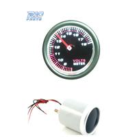 OROLOGIO VOLTMETRO FONDO NERO ILLUMINATO