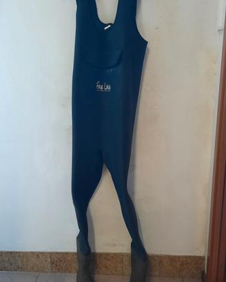 wader a salopette scafandro da pesca taglia 45