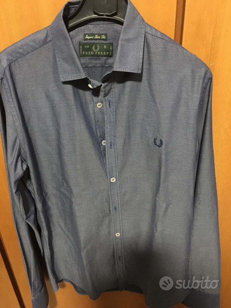 Camicia fred perry outlet super slim fit