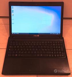 Notebook ASUS X55A intel B980 ram 4gb ssd 240gb