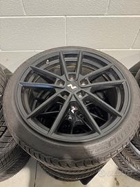 4 cerchi con 4 gomme invernali Hyundai i20N