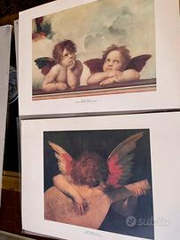 Stampe Angeli cherubini angelo musicante