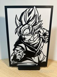 Quadretto Dragon Ball - Goku Super Sayan