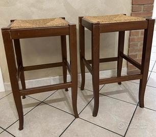 Coppia sgabelli cucina