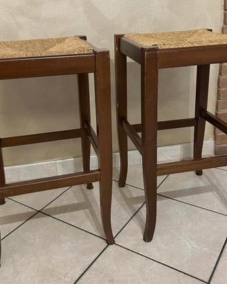 Coppia sgabelli cucina