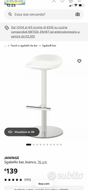 Sgabelli bar IKEA JANINGE