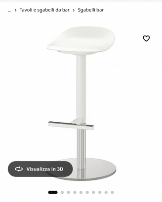 Sgabelli bar IKEA JANINGE