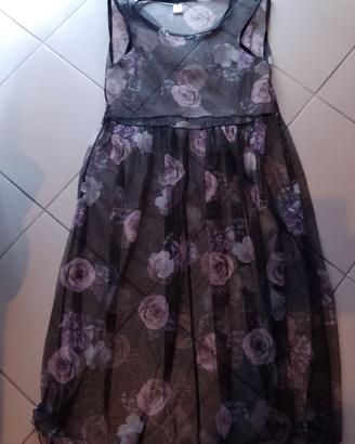 abito trasparente made in Italy taglia 44