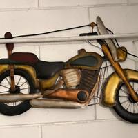 Moto custom da parete