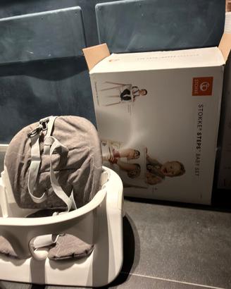 Seggiolone Stokke Steps Chair Complete bianco – co