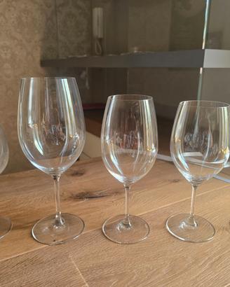 Bicchieri in puro cristallo Riedel