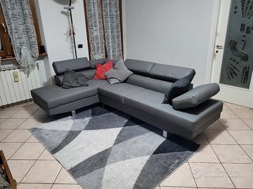 divano angolare similpelle 