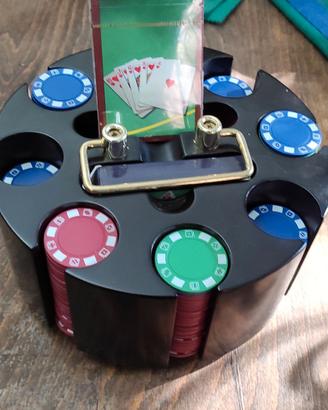 Fiches per giocare a carte e poker