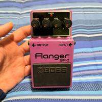 Boss BF2 vintage Flanger made in Japan green label