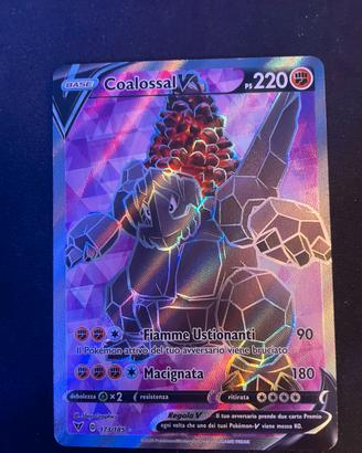 carta pokemon coalossal 