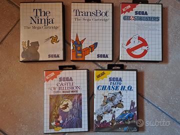 Lotto Giochi Sega Master System 