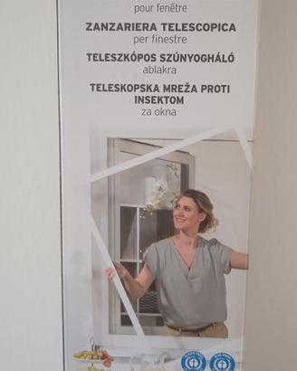 Zanzariera telescopica - nuova 