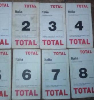 Carta stradale d'Italia TOTAL del 1965