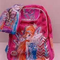 Winx Zaino dalla Forma Arrotondata, Schienale Comf