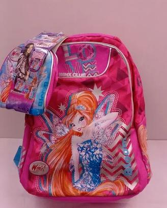 Winx Zaino dalla Forma Arrotondata, Schienale Comf