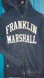 Felpa Franklin & Marshall con zip e cappuccio