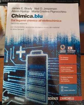 Chimica.blu, dal legame chimico all'elettrochimica