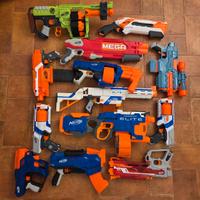 LOTTO NERF PISTOLE E FUCILI GIOCATTOLO