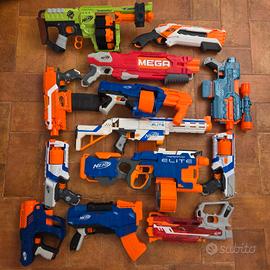 LOTTO NERF PISTOLE E FUCILI GIOCATTOLO
