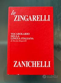 Dizionario Lo Zingarelli della lingua italiana
