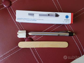 Dimed - Lampadina diagnostica tascabile acciaio