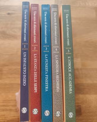Una serie di sfortunati eventi prima stampa 1-5