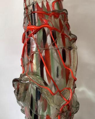 Vaso in Vetro di Murano  1960/70  Angelo Rinaldi