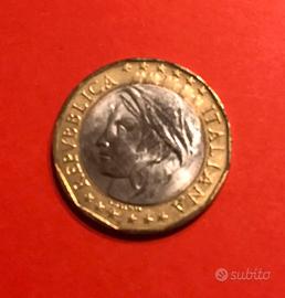 1000 Lire 1997 rara per errore di conio.