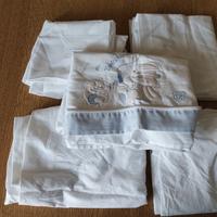 Set Lenzuola per culla 
