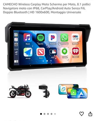 Schermo wireless moto android/carpaly