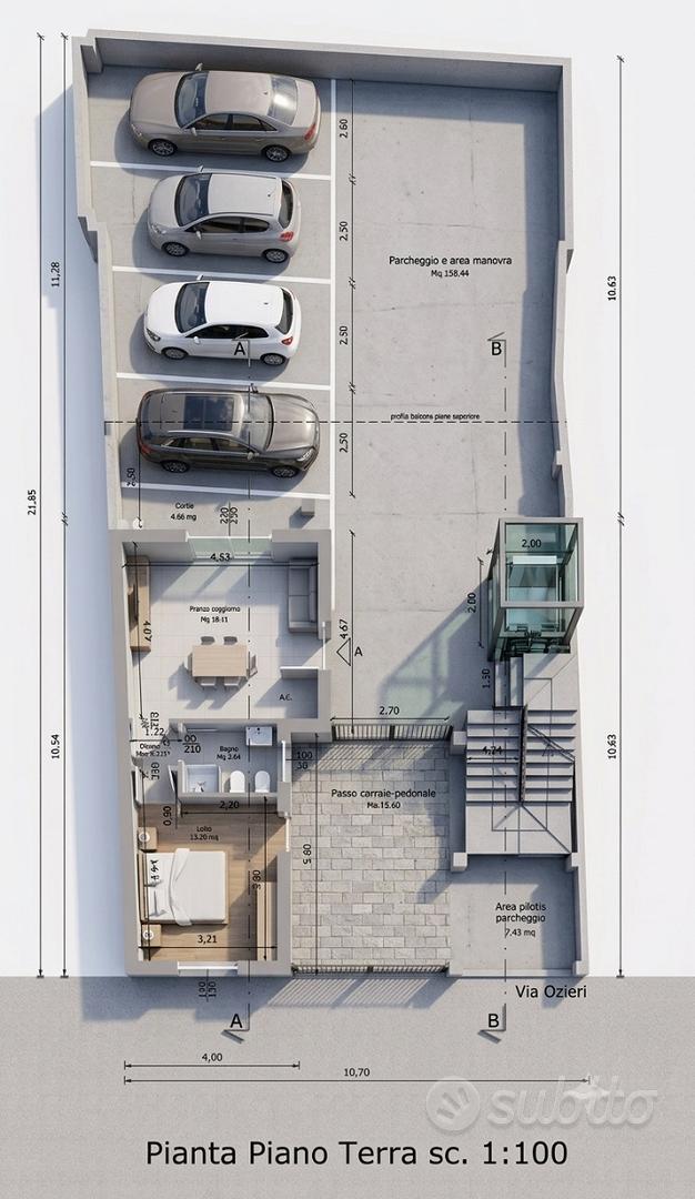 Terreno edificabile con progetto approvato e oneri - Vista 5