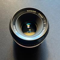 Obiettivo nikon nikkor 50 mm f2