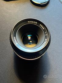 Obiettivo nikon nikkor 50 mm f2