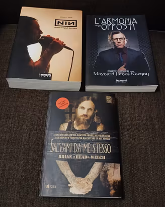Libri Biografia Band Metal NIN / Tool / Korn NUOVI