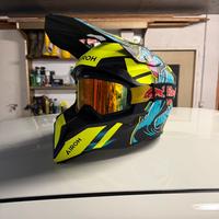 casco AIROH WAAAP CYBER YELLOW MATT