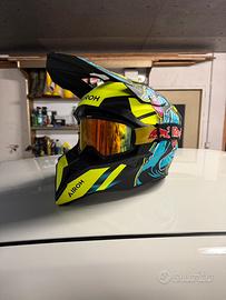 casco AIROH WAAAP CYBER YELLOW MATT