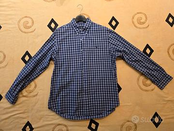 Camicia Polo Ralph Lauren Quadretti Blu e Bianchi