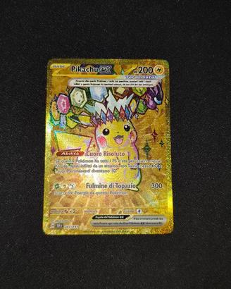 carta pokemon pikachu